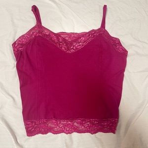 Pink vintage tank